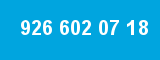 926 602 07 18